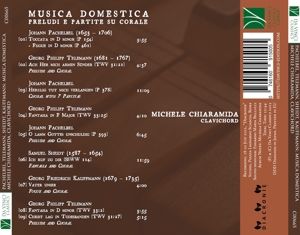 Produktbild: Musica Domestica-Preludi E Partite Su Corale