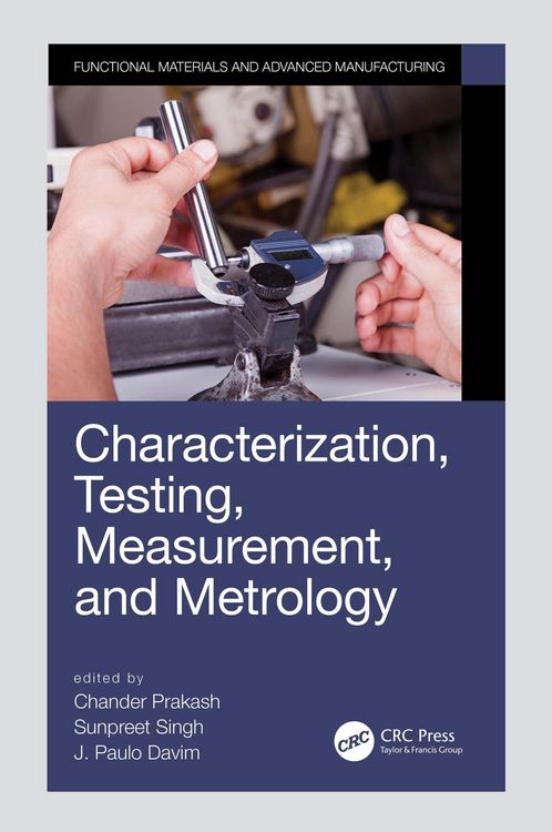 Produktbild: Characterization, Testing, Measurement, and Metrology