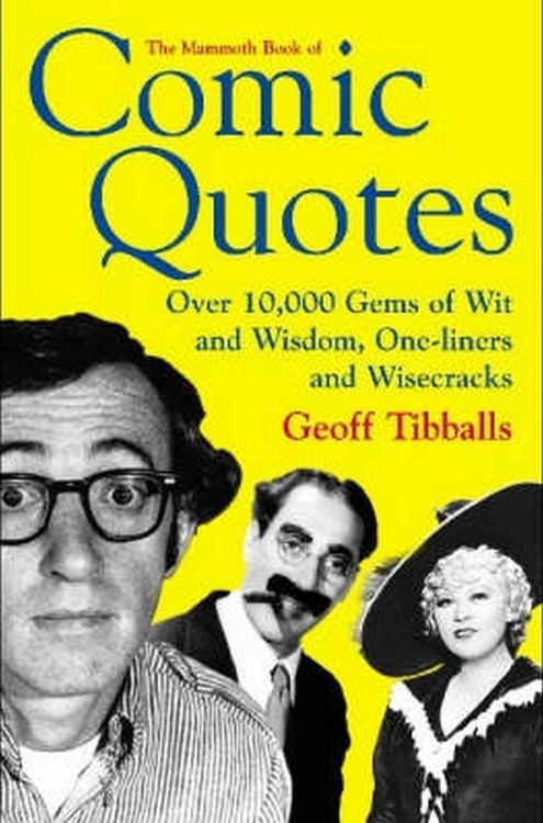 Produktbild: The Mammoth Book of Comic Quotes