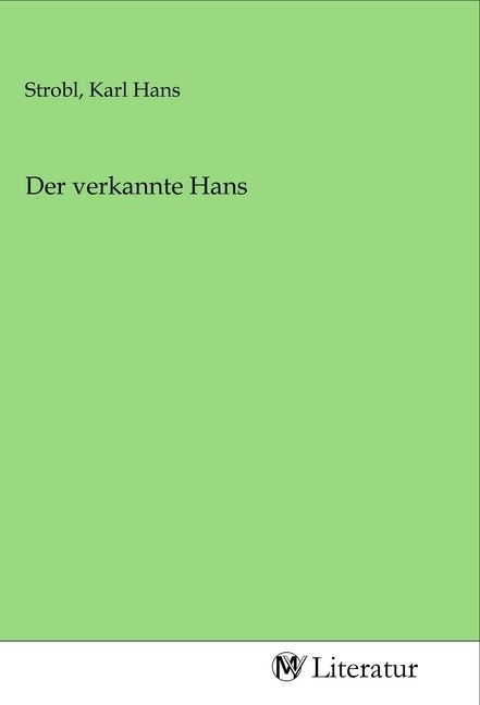 Produktbild: Der verkannte Hans