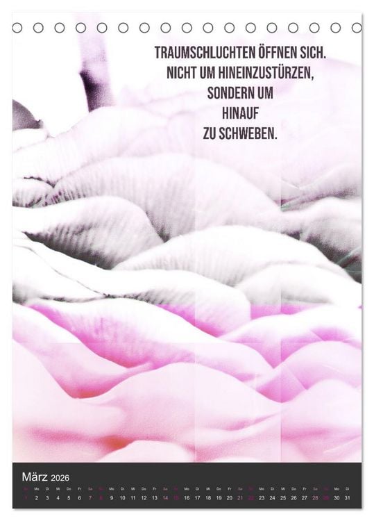 Produktbild: AugenweiTe Bilder.Texte.Inspirationen (Tischkalender 2026 DIN A5 hoch), CALVENDO Monatskalender