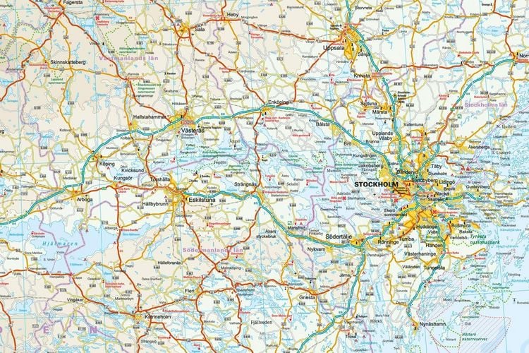 Produktbild: Reise Know-How Landkarte Schweden, S&uuml;d (1:500.000)