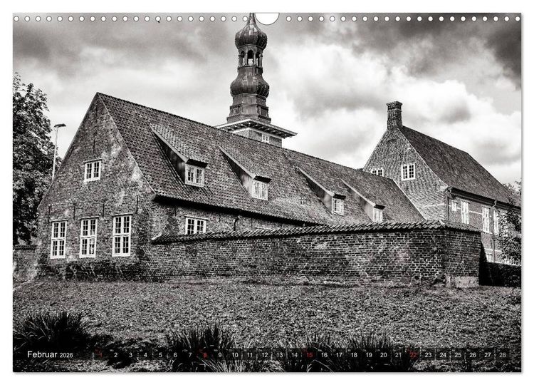 Produktbild: Ein Blick auf Husum (Wandkalender 2026 DIN A3 quer), CALVENDO Monatskalender