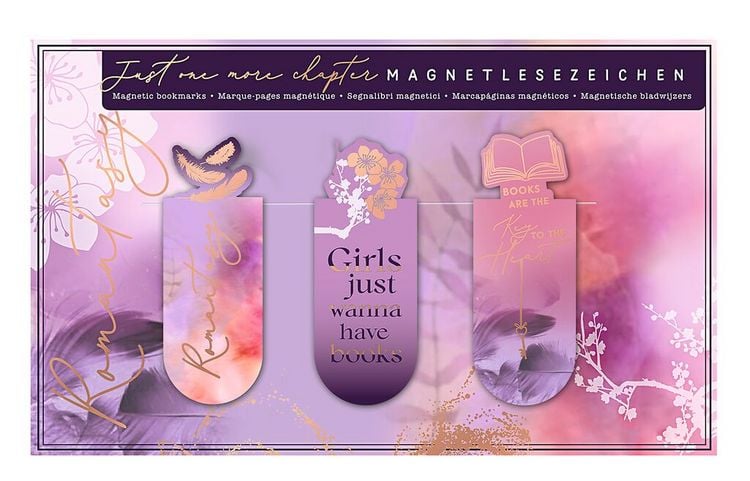 Produktbild: Just One More Chapter Magnetlesezeichen Just Books