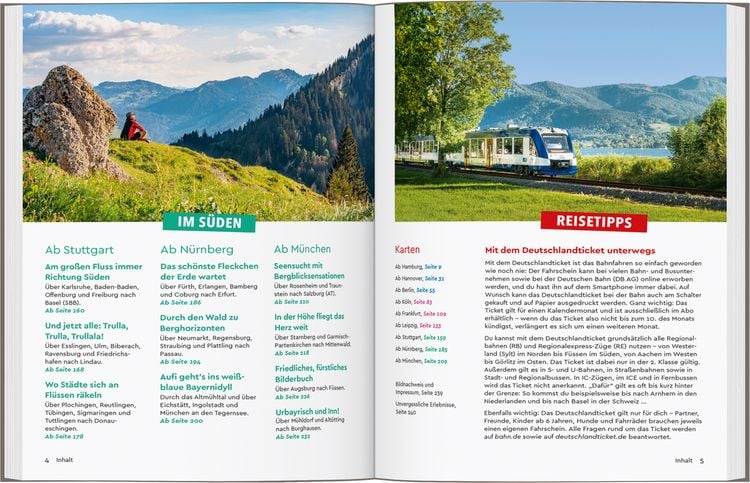 Produktbild: MARCO POLO Unterwegs mit dem Deutschlandticket