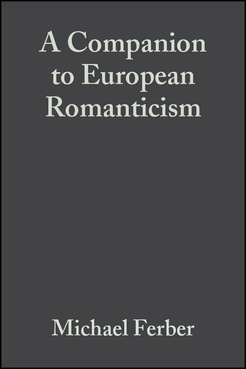 Produktbild: A Companion to European Romanticism