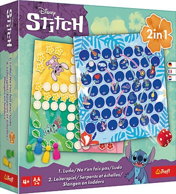 Produktbild: 2-in-1 Spielebox Disney Lilo & Stitch