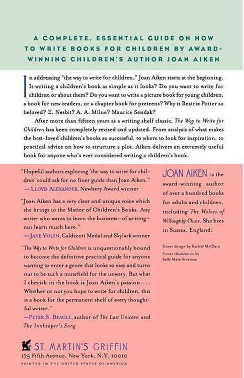 Produktbild: The Way to Write for Children