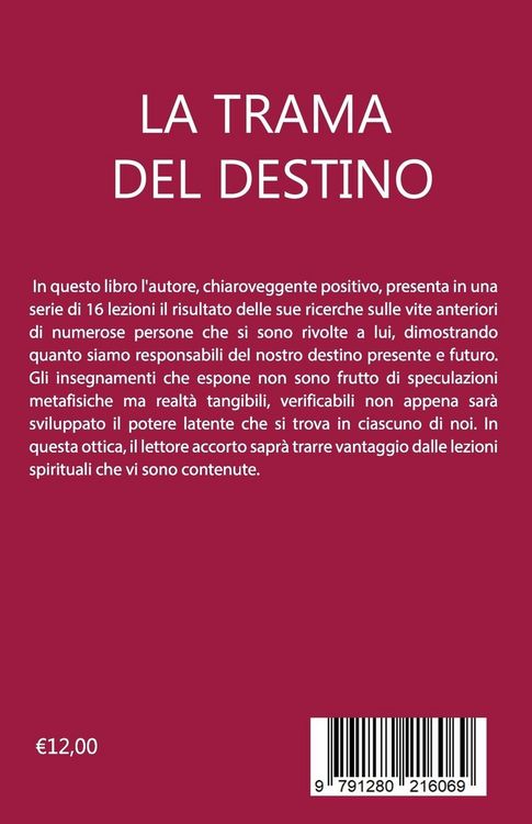 Produktbild: La Trama Del Destino: Come il destino si annoda e si scioglie