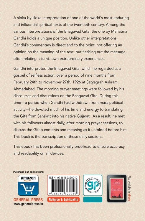 Produktbild: Gita According to Gandhi