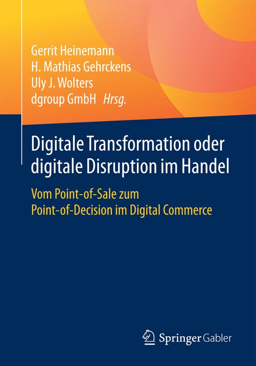 Produktbild: Digitale Transformation oder digitale Disruption im Handel