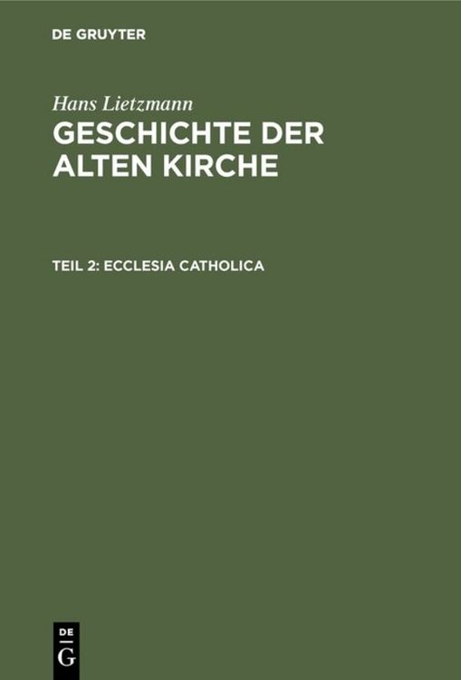 Produktbild: Ecclesia catholica