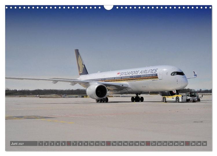 Produktbild: Flugzeuge zwischen Himmel und Erde (Wandkalender 2027 DIN A3 quer), CALVENDO Monatskalender