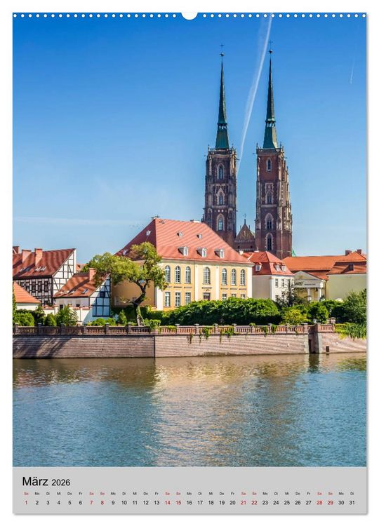 Produktbild: NIEDERSCHLESIEN Idylle und Historie (Wandkalender 2026 DIN A2 hoch), CALVENDO Monatskalender