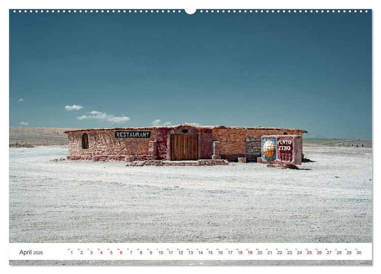 Produktbild: Chile - Die stille Kraft der Atacama (hochwertiger Premium Wandkalender 2026 DIN A2 quer), Kunstdruck in Hochglanz