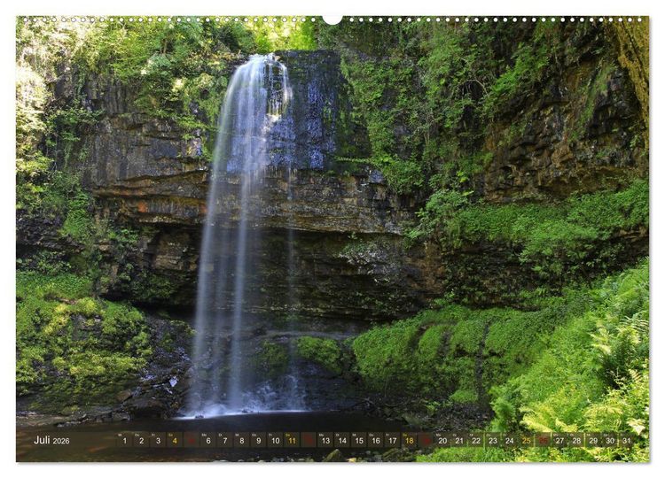 Produktbild: Naturwunder Wales (Wandkalender 2026 DIN A2 quer), CALVENDO Monatskalender