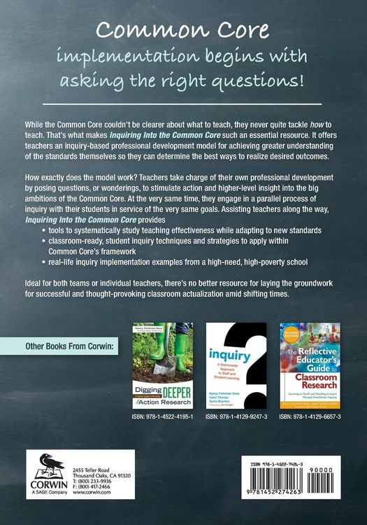 Produktbild: Inquiring Into the Common Core