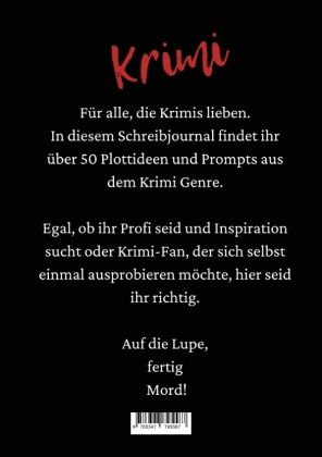Produktbild: Schreibjournal Krimi