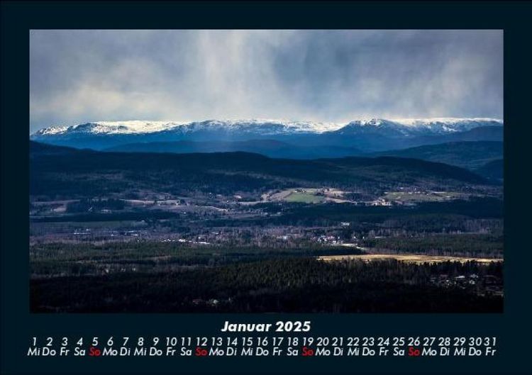 Produktbild: Berge 2025 Fotokalender DIN A5