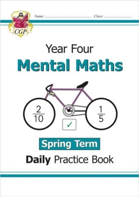 Produktbild: KS2 Mental Maths Year 4 Daily Practice Book: Spring Term