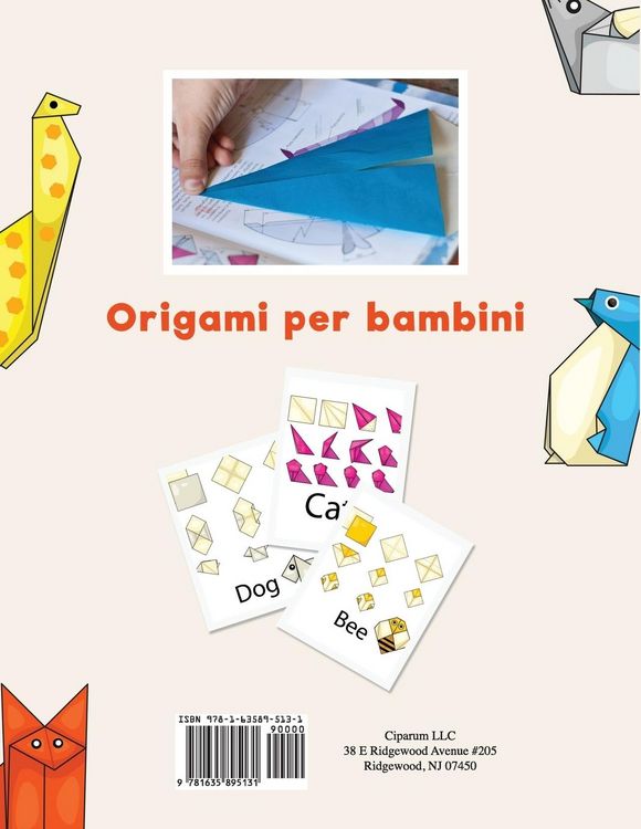 Produktbild: Origami per bambini
