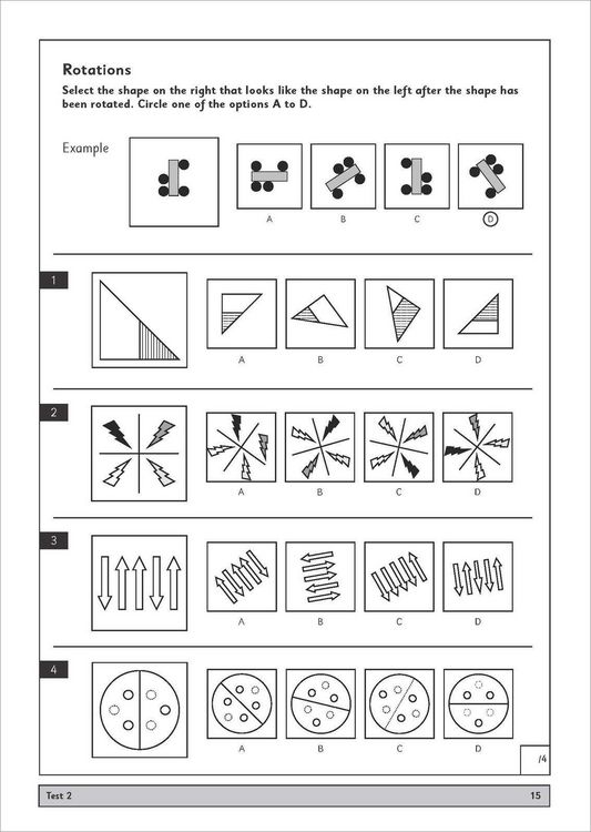 Produktbild: 11+ Non-Verbal Reasoning Tests Ages 10-11
