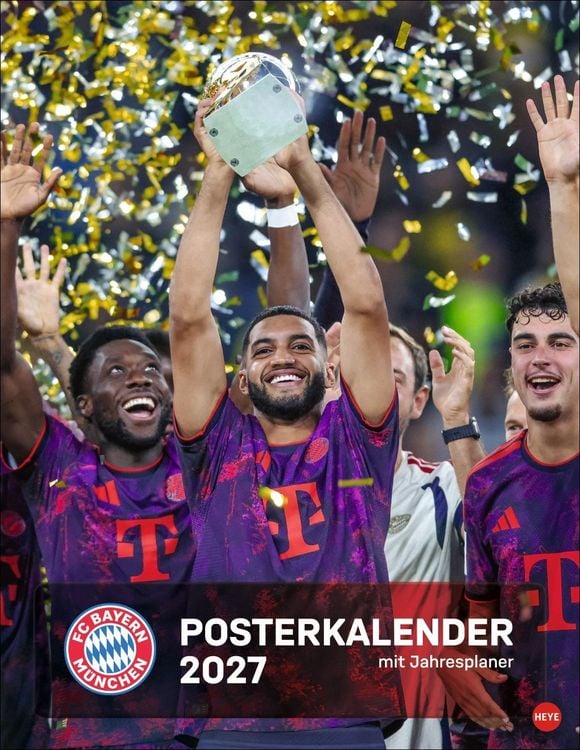 Produktbild: FC Bayern M&uuml;nchen Posterkalender 2027