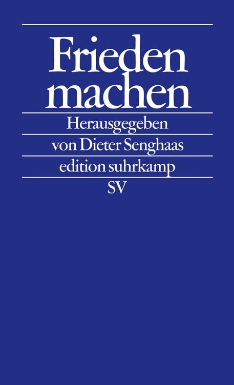 Bild vom Artikel Frieden machen vom Autor Dieter Senghaas