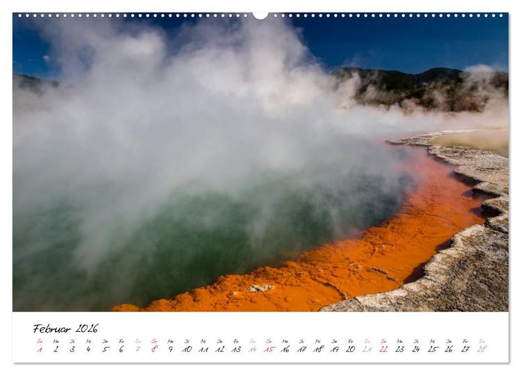 Produktbild: Neuseeland - Streifzug &uuml;ber die Nordinsel (hochwertiger Premium Wandkalender 2026 DIN A2 quer), Kunstdruck in Hochglanz