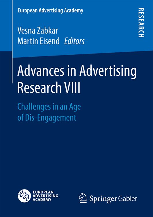 Produktbild: Advances in Advertising Research VIII