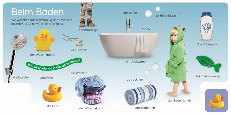 Produktbild: Erstes Lernen Pocket. Im Bad