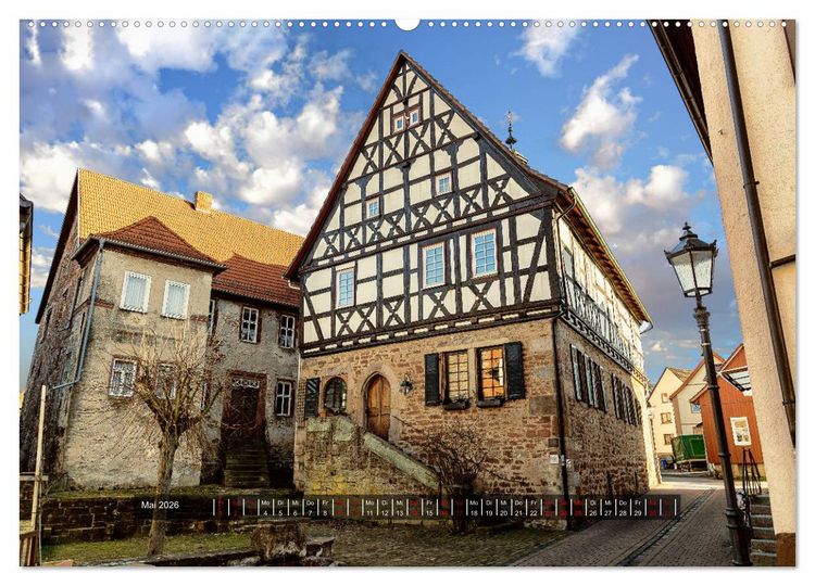 Produktbild: Steinau an der Stra&szlig;e (hochwertiger Premium Wandkalender 2026 DIN A2 quer), Kunstdruck in Hochglanz