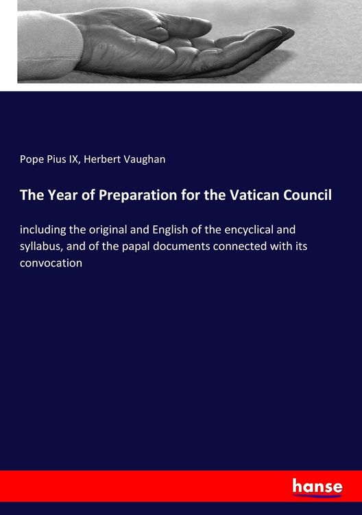 Produktbild: The Year of Preparation for the Vatican Council