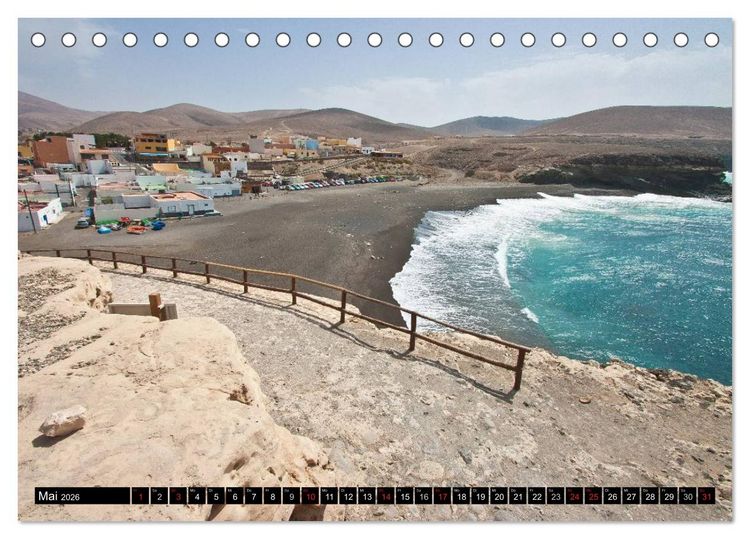 Produktbild: Fuerteventura, Insel der Stille (Tischkalender 2026 DIN A5 quer), CALVENDO Monatskalender