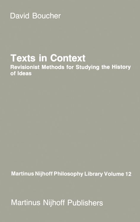 Produktbild: Texts in Context
