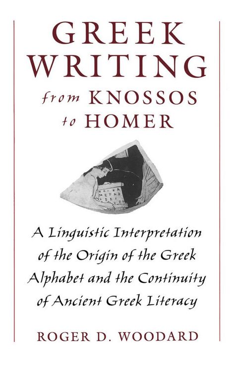 Produktbild: Greek Writing from Knossos to Homer