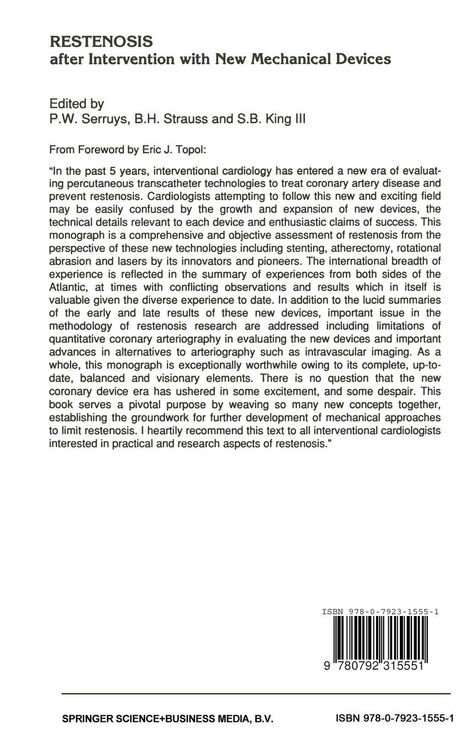 Produktbild: Restenosis After Intervention with New Mechanical Devices