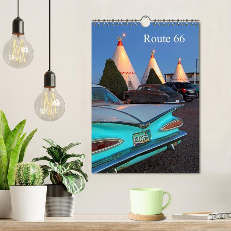 Produktbild: Route 66 (Wandkalender 2026 DIN A4 hoch), CALVENDO Monatskalender