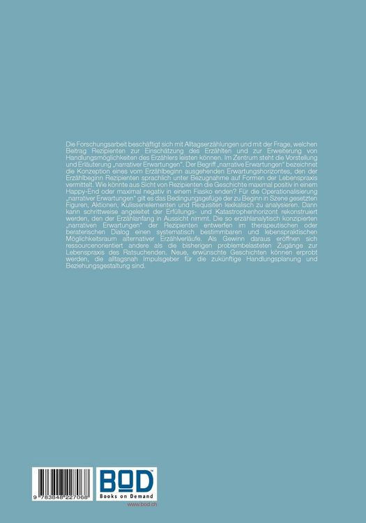 Produktbild: Narrative Erwartungen