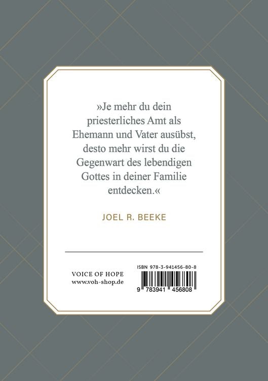 Produktbild: Wie sollten M&auml;nner ihre Familien leiten?