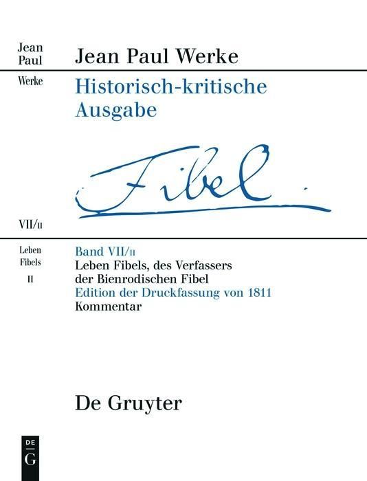 Produktbild: Leben Fibels, des Verfassers der Bienrodischen Fibel, 1