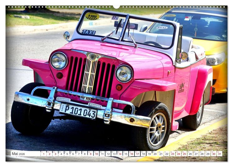 Produktbild: BEST OF JEEPSTER - Rarit&auml;t auf R&auml;dern (Wandkalender 2026 DIN A2 quer), CALVENDO Monatskalender