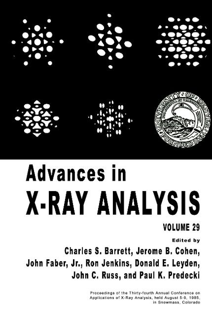 Produktbild: Advances in X-Ray Analysis