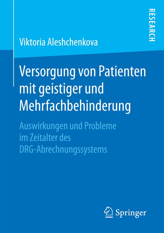 Produktbild: Versorgung von Patienten mit geistiger und Mehrfachbehinderung