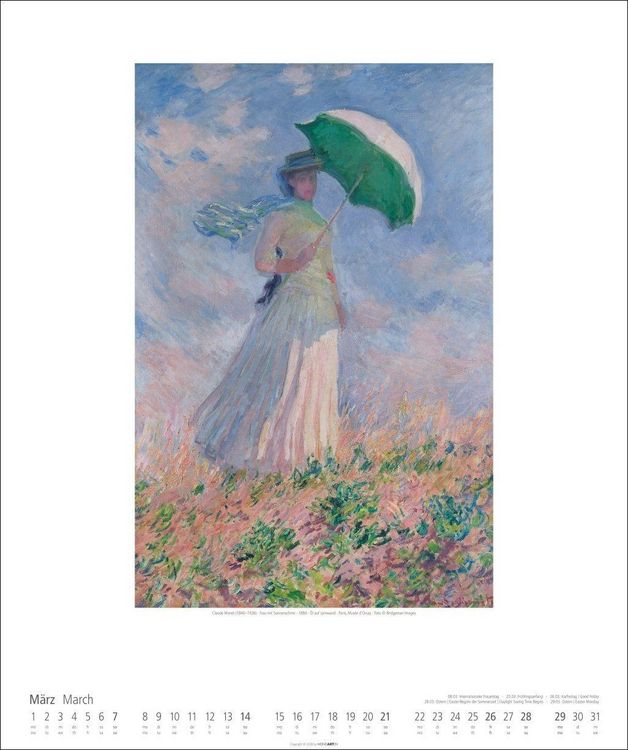 Produktbild: Claude Monet Im Garten Kalender 2027 - Im Garten