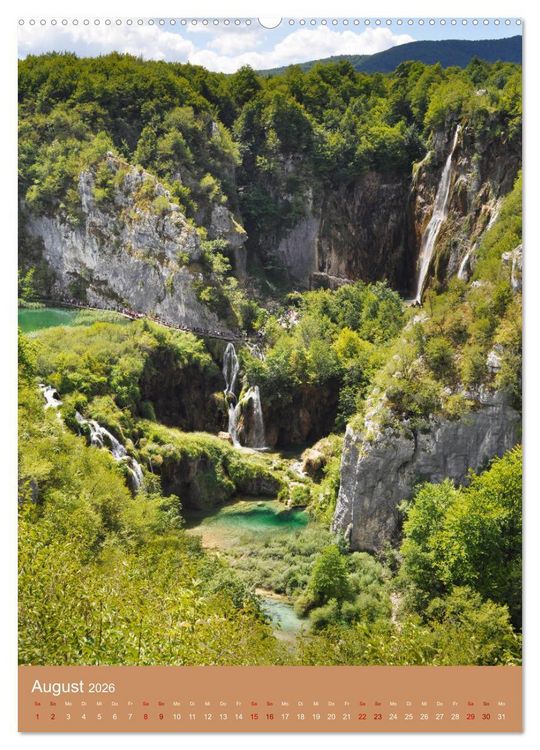 Produktbild: Erlebe mit mir das entspannte Kroatien (hochwertiger Premium Wandkalender 2026 DIN A2 hoch), Kunstdruck in Hochglanz