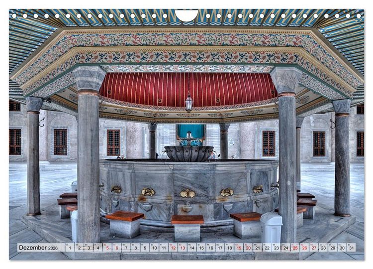 Produktbild: Istanbul - Im Schnittpunkt von Kulturen und Kontinenten (Wandkalender 2026 DIN A4 quer), CALVENDO Monatskalender