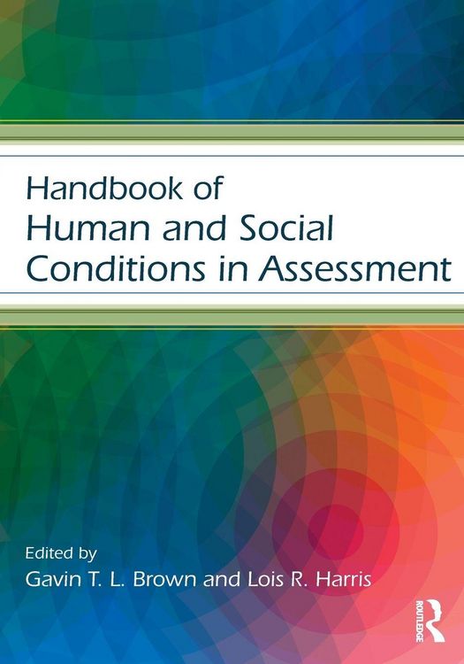 Produktbild: Handbook of Human and Social Conditions in Assessment