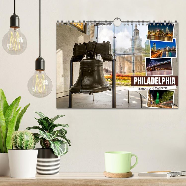 Produktbild: PHILADELPHIA Historie und Moderne (Wandkalender 2026 DIN A4 quer), CALVENDO Monatskalender