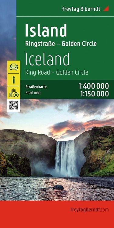 Produktbild: Freytag & berndt Stra&szlig;enkarte Island 1:400.000
